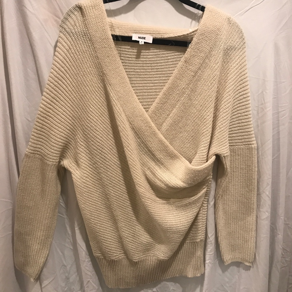 Cream sweater